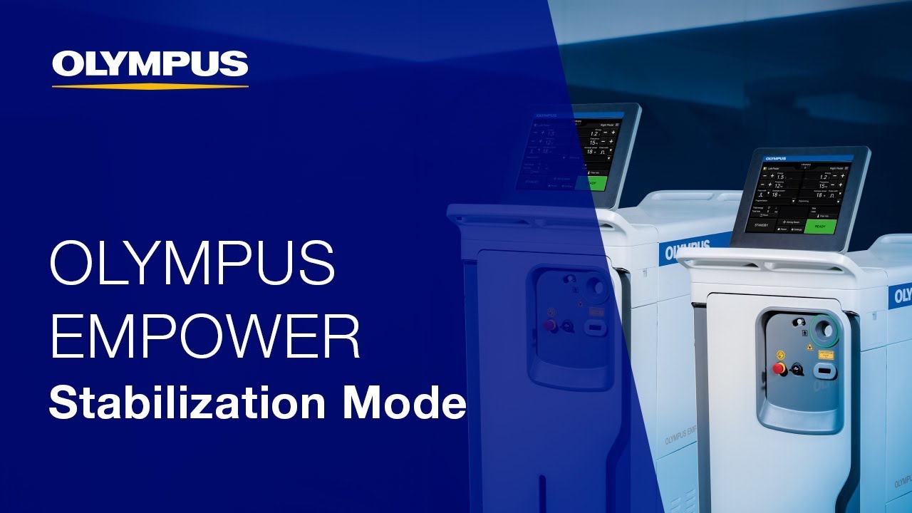 Stabilization Mode on OLYMPUS EMPOWER H65 and H100 Ho:YAG Laser| Urology | OLYMPUS