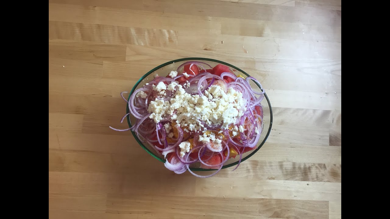 The Healthy &  Cooling Watermelon Mango Salad - The FruitGuys