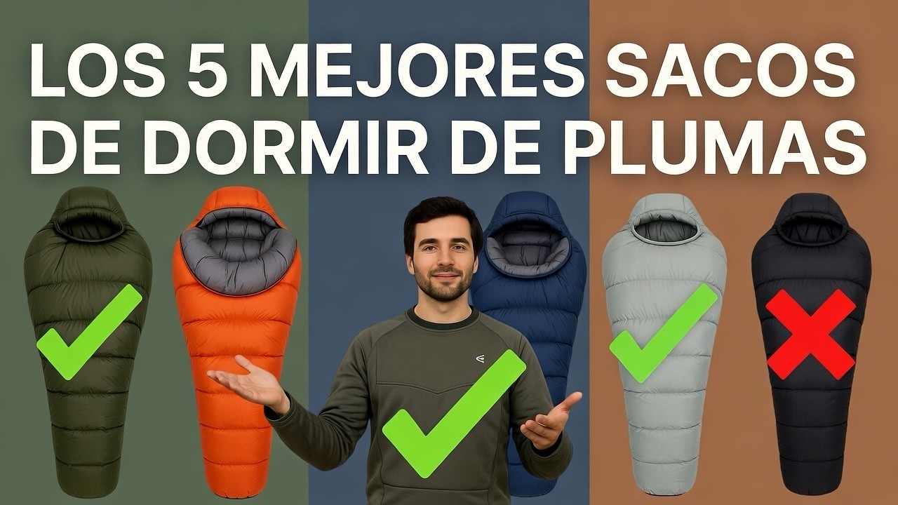 ¿Qué Saco de Dormir Comprar en 2026? 🔥 Los MEJORES Sacos de Dormir de Plumón | Guía Completa