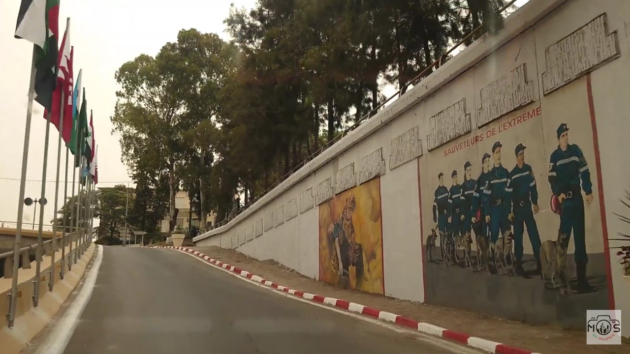 Alger. Hydra. 4k Driving Tour - حيدرة. الجزائر العاصمة