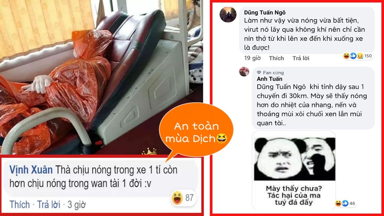 Top những Comments bá đạo hài hước nhất trên FB - An toàn mùa Dịch😆
