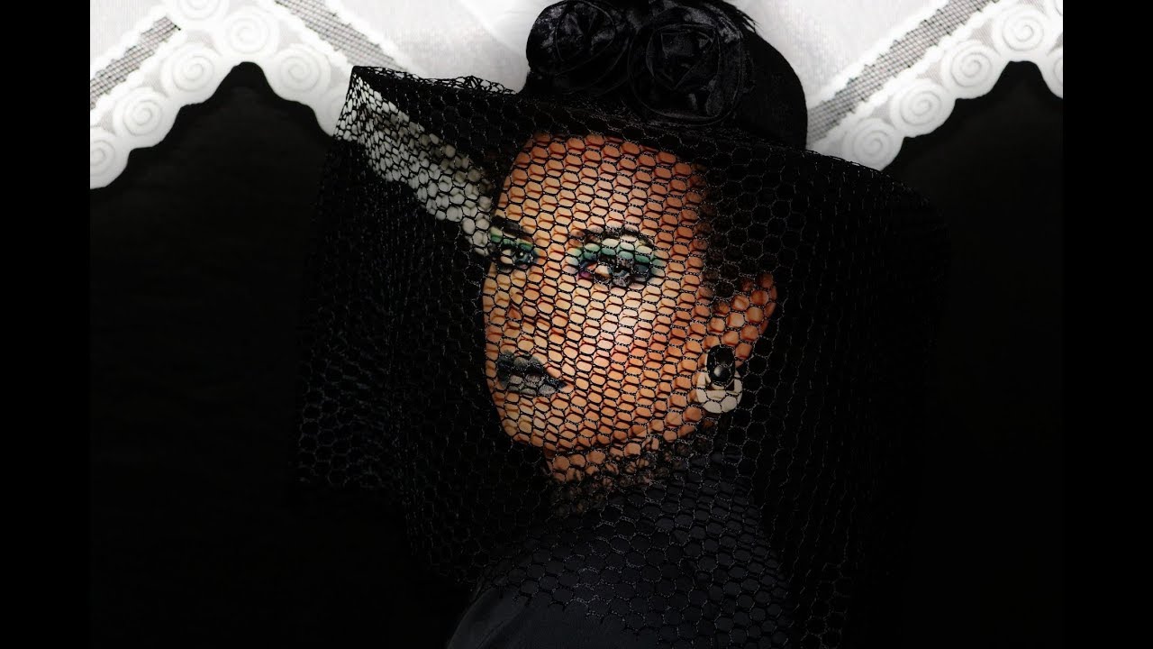 VIUDA NEGRA  MAKEUP HALLOWEEN