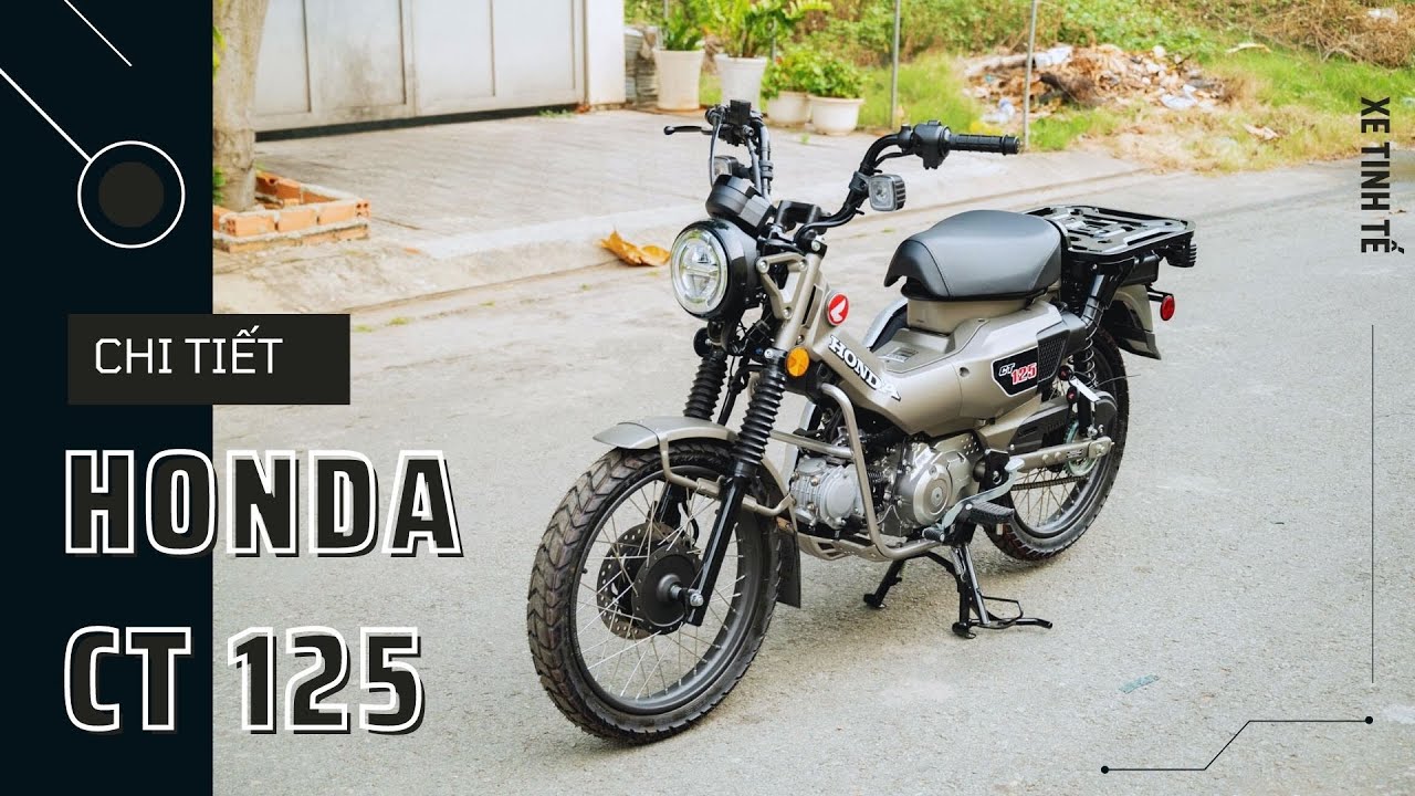 Chi tiết Honda CT125 tại Việt Nam: 1 chiếc Cub với phong cách scrambler, nhập Thái, hơn 200 triệu