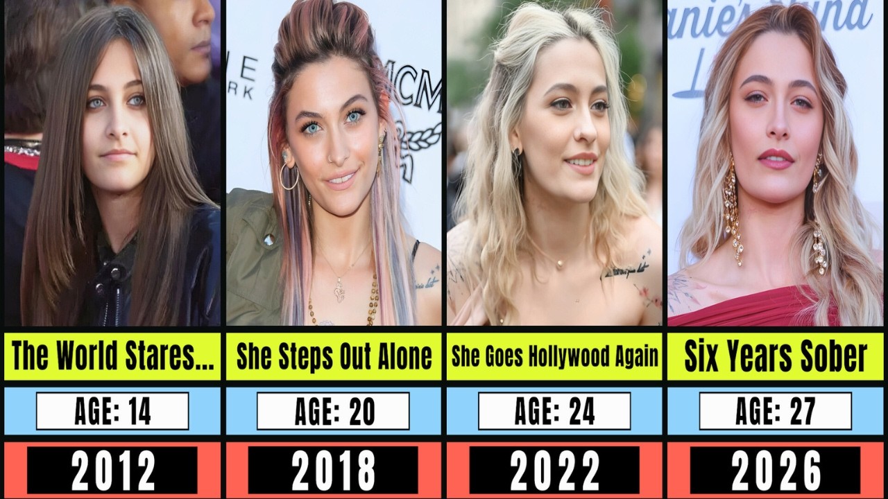 Paris Jackson Transformation From 0 to 27 Years Old