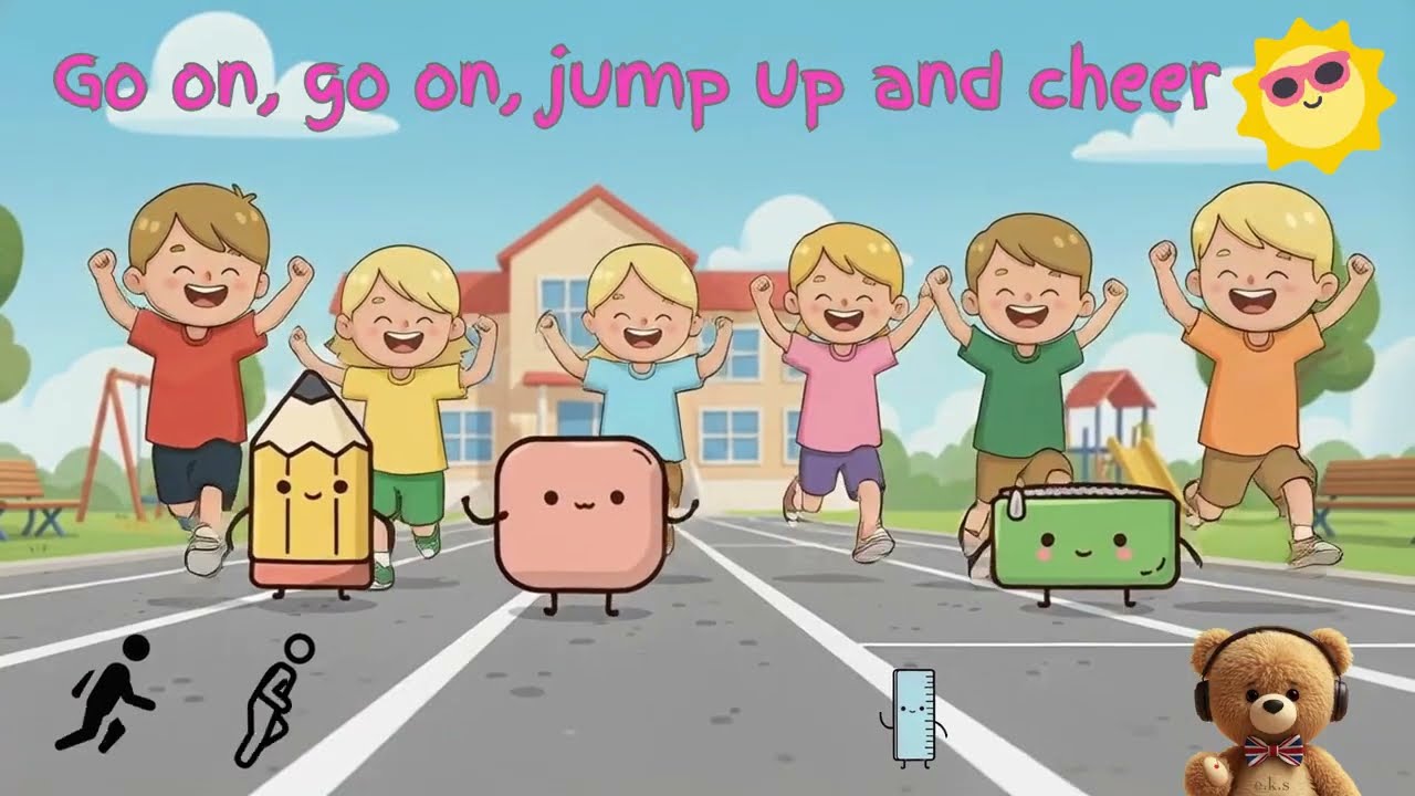 Sports Day at School 🏃&zwj;♂️| Kids Song 🎶