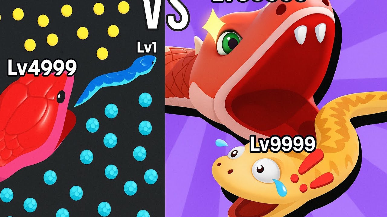 WOW! Snake Clash.io🔥 Snake Clash Vs Snake Hero 🐍 MAX LEVEL EPIC SNAKE CLASH🐍#1