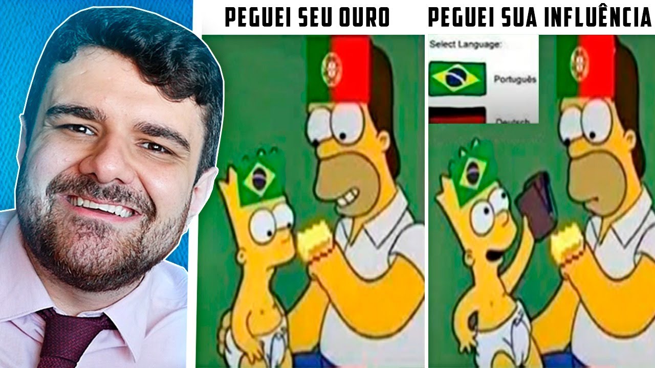 Portugal está pagando pelo nosso ouro com juros - Degustação de Memes #115