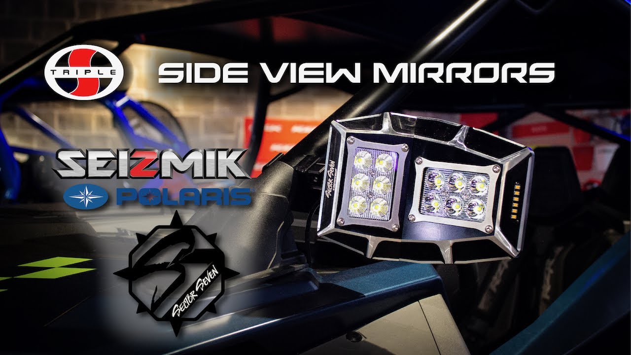 Side Mirrors Options for Polaris Machines
