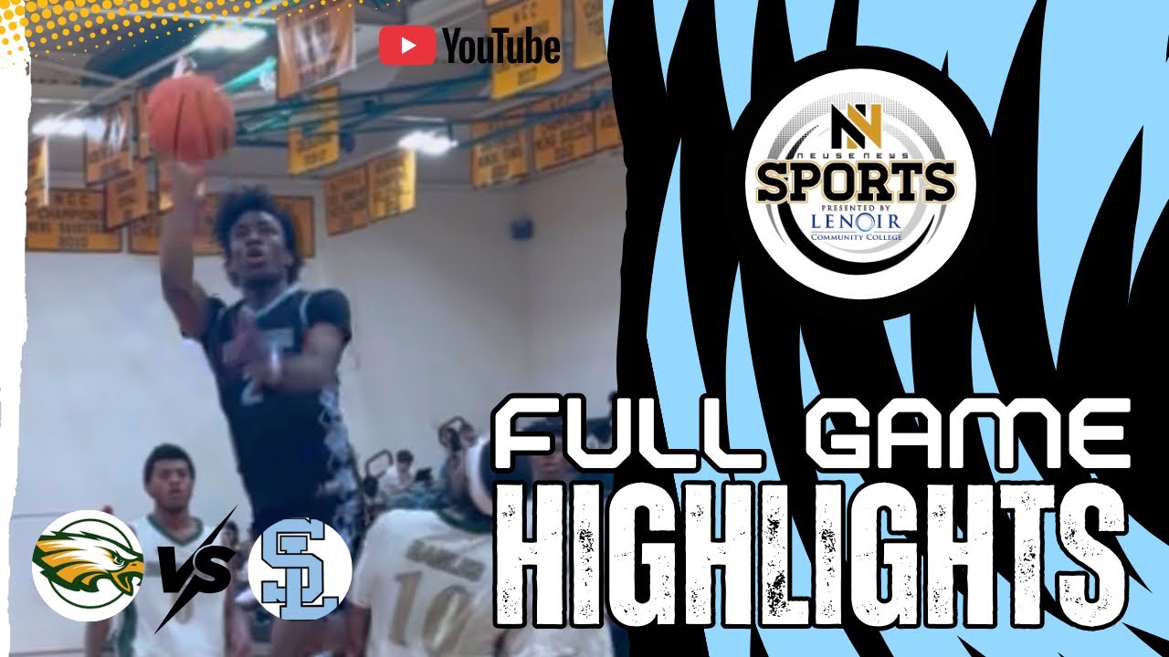 NCHSAA 2nd Round South Lenoir at Northeastern Highlights (Basketball) 