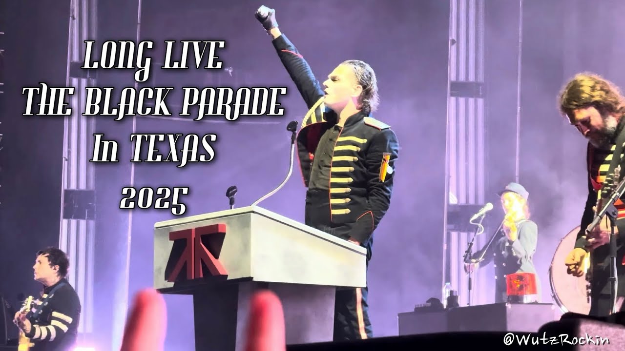 My Chemical Romance- FULL SHOW TEXAS 2025 - LONG LIVE THE BLACK PARADE TOUR - 4K