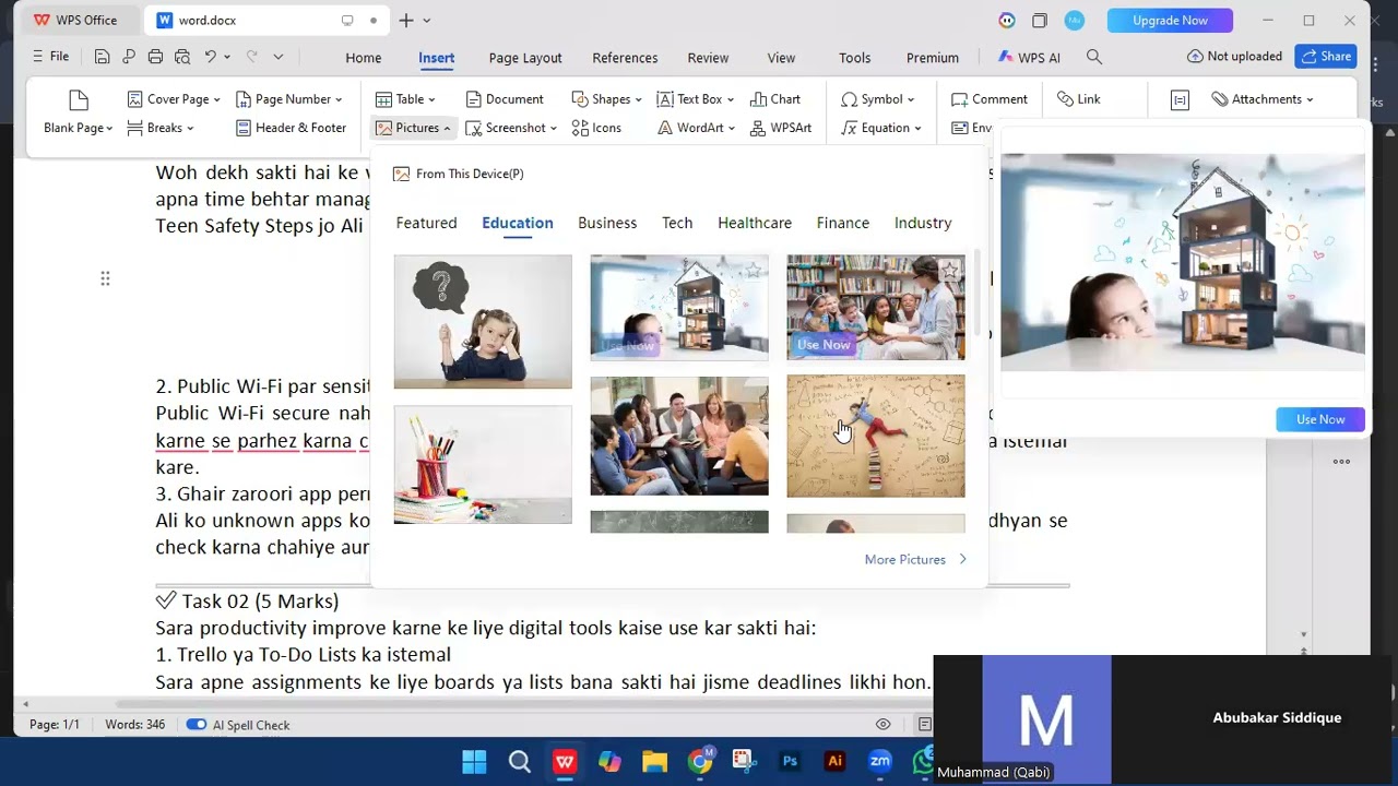 MS Office Batch No 110 2nd lec 01 March 2026