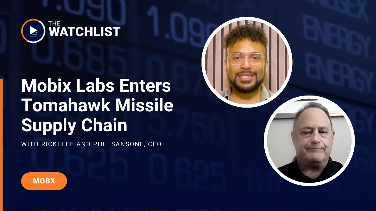 Mobix Labs Enters Tomahawk Missile Supply Chain: CEO Phil Sansone