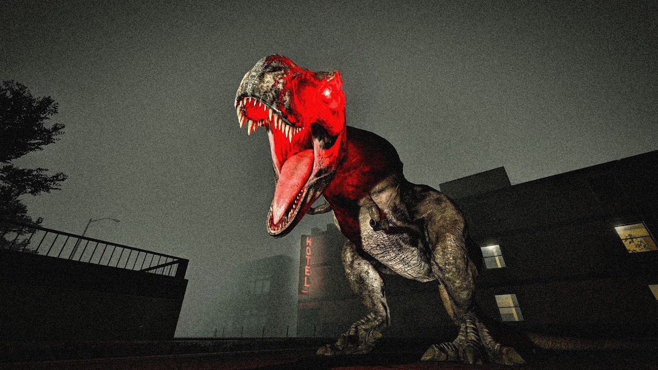 DINOSAUR in GMOD is SCARY