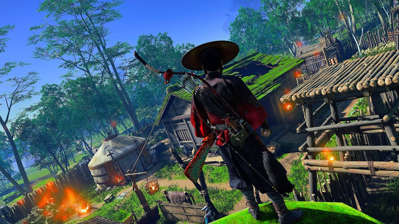 (SAMURAI CLAN ARMOR) -Fearless Combat & Brutal Kills (LONELY FOREST CLEARING) Ghost Of Tsushima 