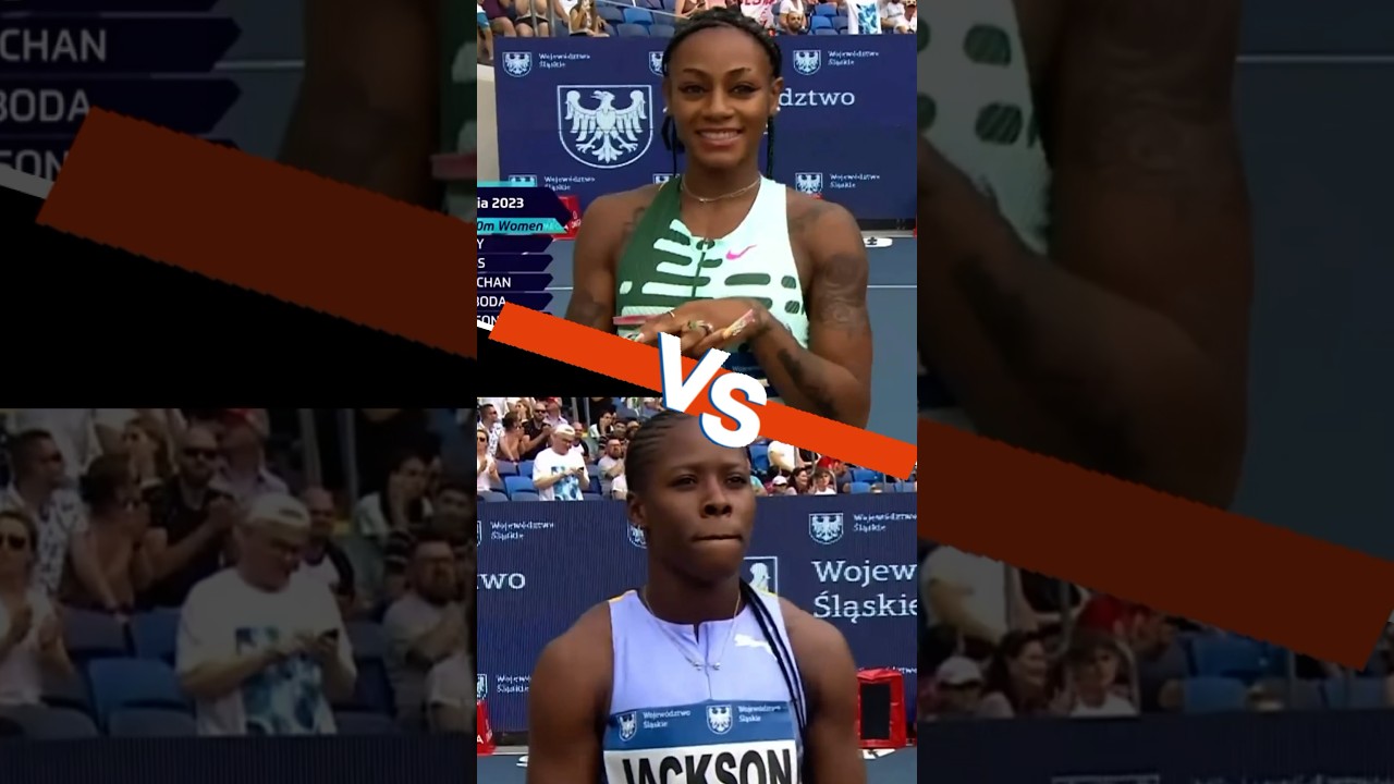 Sha&rsquo;carri Richardson vs Shericka Jackson 100m Championship #shacarririchardson #shericka
