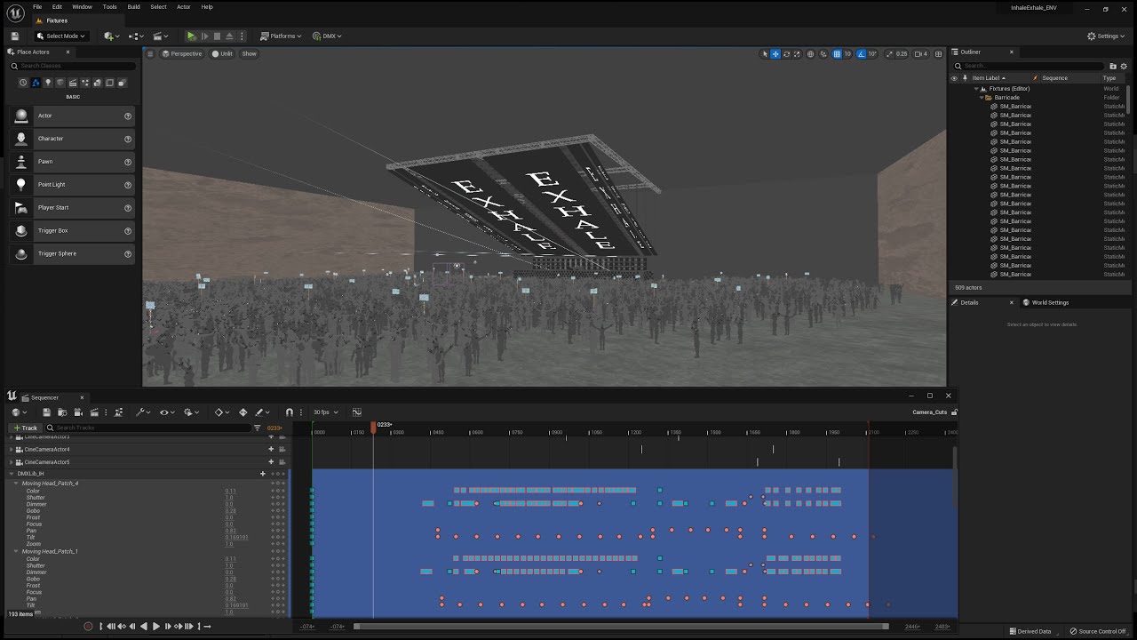 Unreal Engine DMX Set Up/Light Show Breakdown