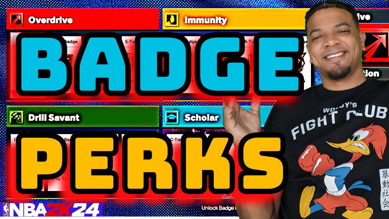 WHAT ARE BADGE PERKS NBA2K24
