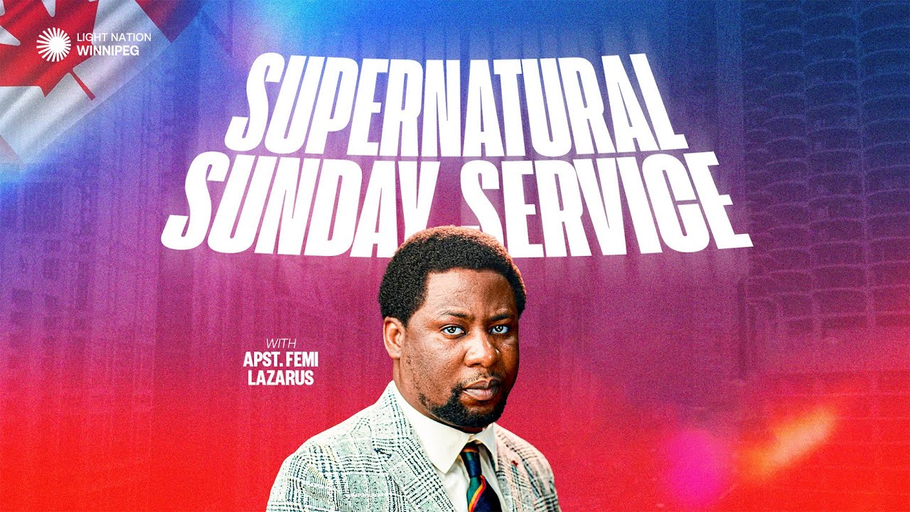 SUPERNATURAL SUNDAY SERVICE WINNIPEG || 11TH JANUARY 2026