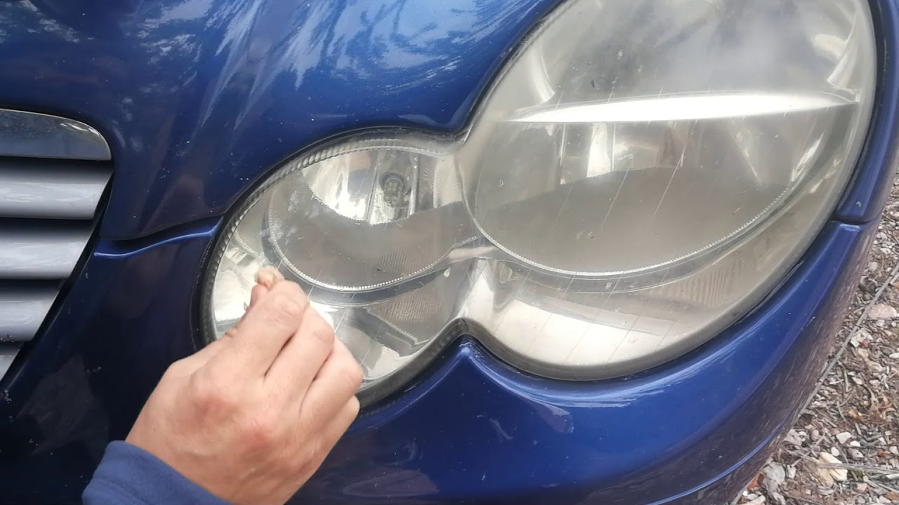 Pulir faros. Barato y sin herramientas