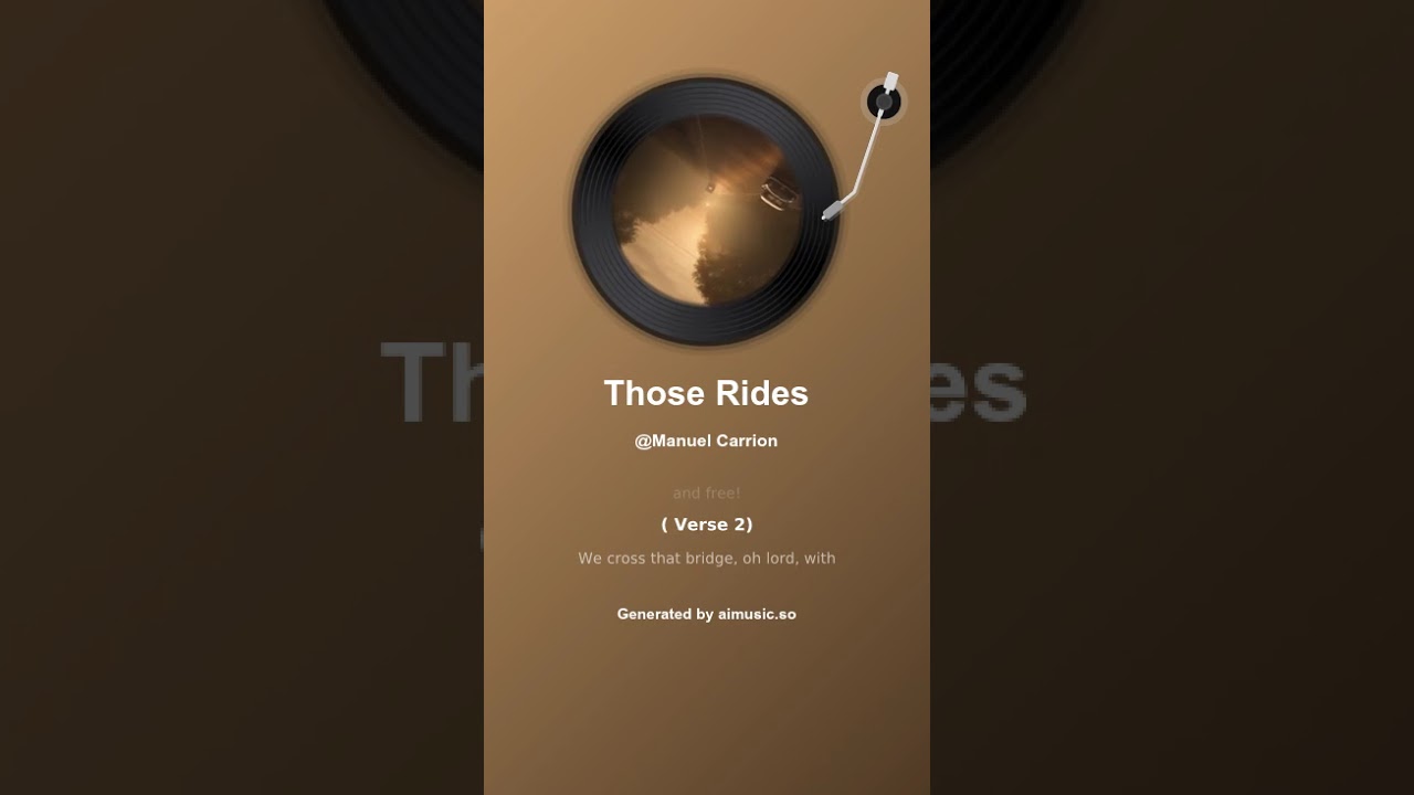 Those Rides - Original Upbeat Love Song 2026 (Lyrics)