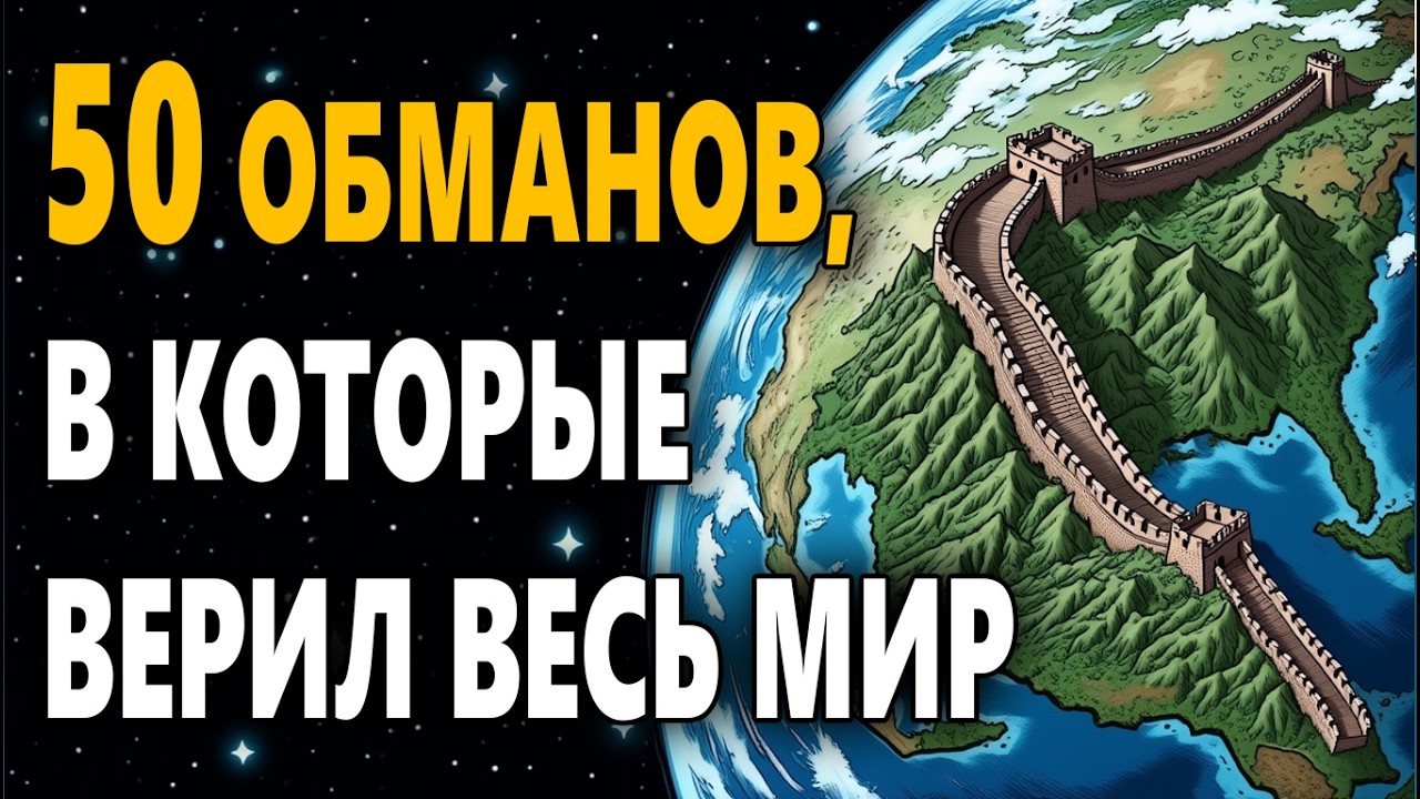 50 Обманов, в Которые Верил Весь МИР - и они ОШИБАЛИСЬ