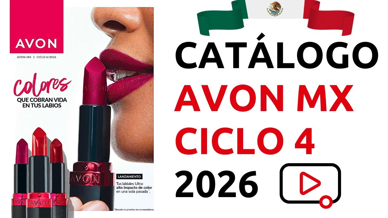 😎 Каталог AVON Mexico, цикл 4, 2026 ✅ Полный