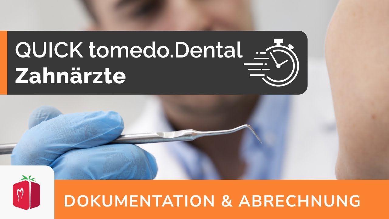 Privatleistungsverwaltung &Uuml;bersicht (Dental) &ndash; tomedo&reg; (Quick Support)