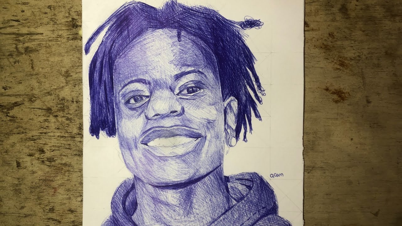 Drawing IShowSpeed Using only a Pen