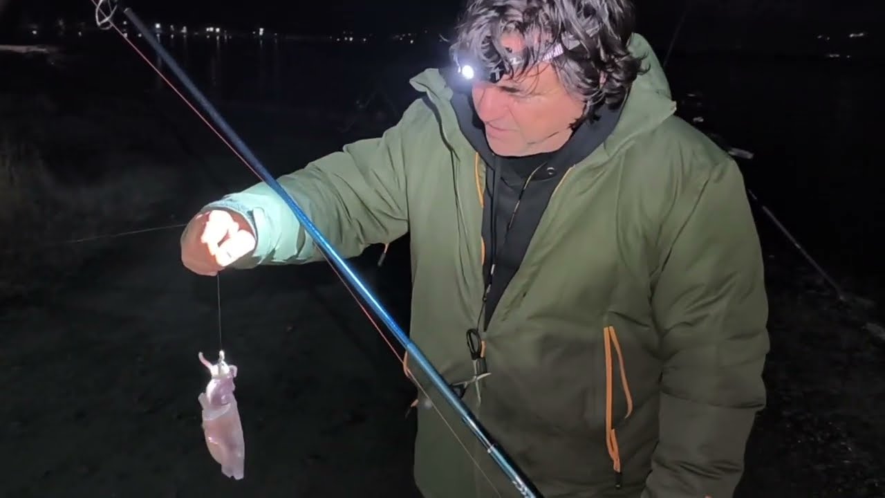 Ψάρεμα με δόλωμα σουπιά στη τεχνική Surfcasting