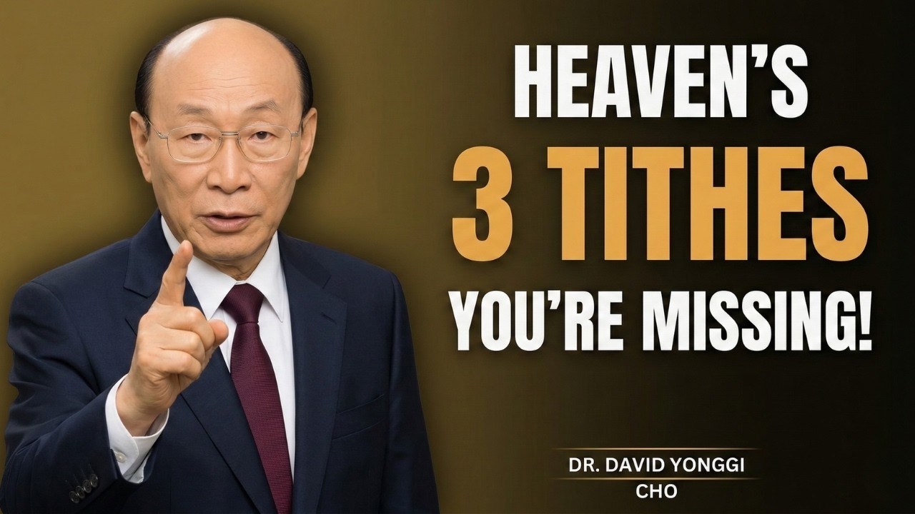 God Showed Me 3 Tithes That Make Heaven Release Wealth— Most Christians Miss Them | David Yonggi Cho