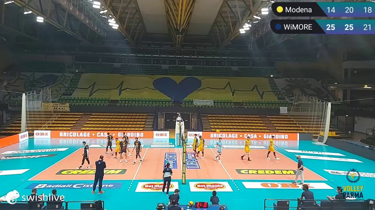 Modena Volley - WiMORE Energy Parma - 10a Giornata Serie B M 2020-21