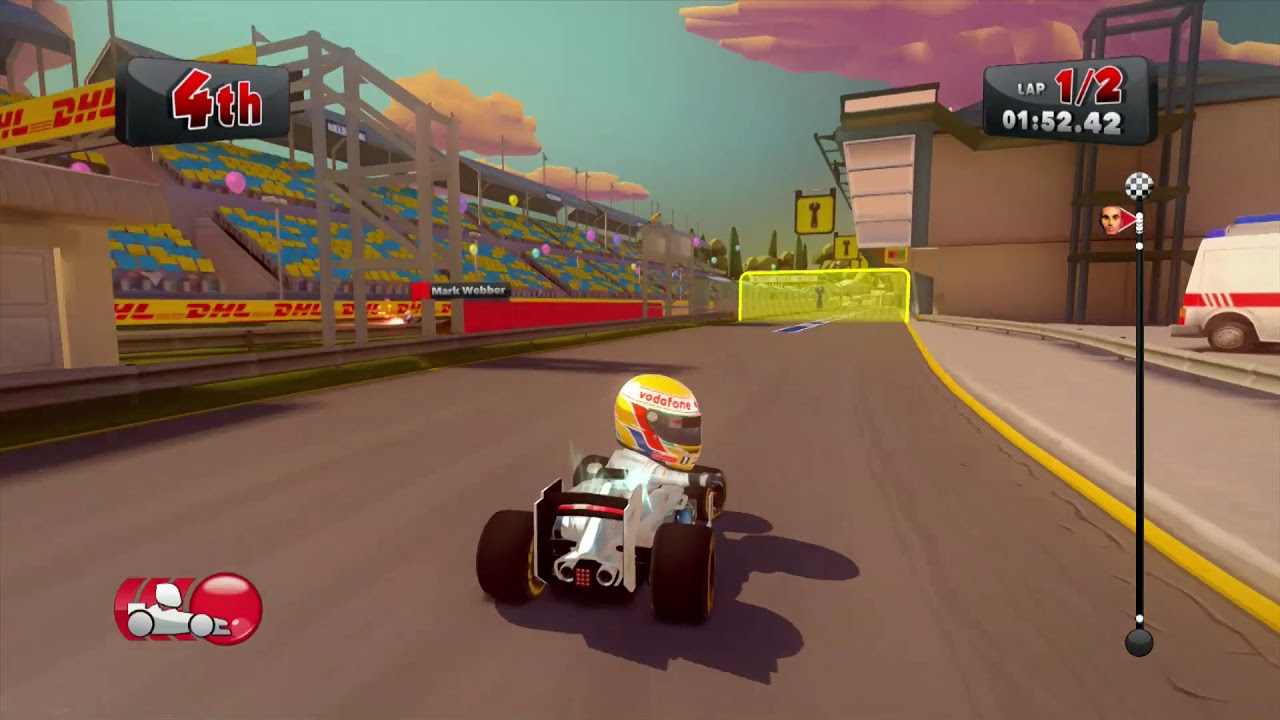 [Xbox 360] F1 Race Stars - Career: Oceanian 3,000CC - Lewis Hamilton