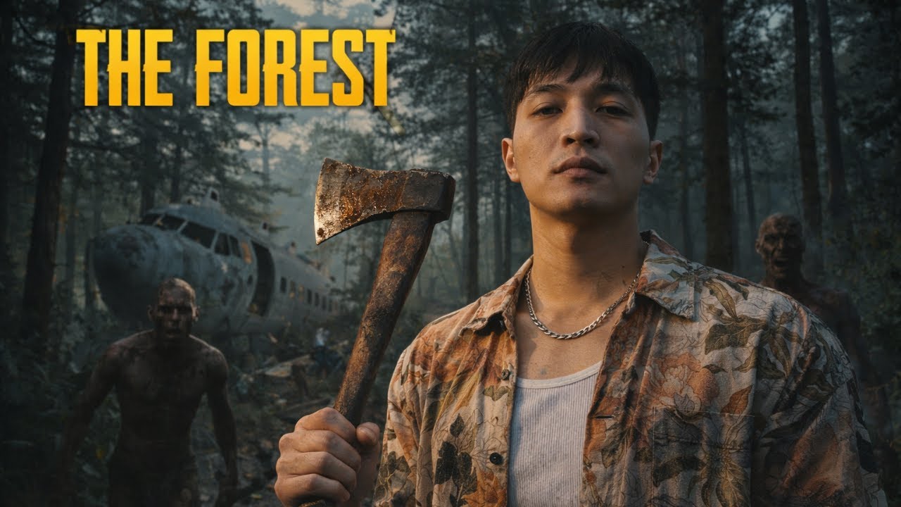 The Forest Part 1 🌲 We Fight in the Dark… I Have No Idea What I’m Doing