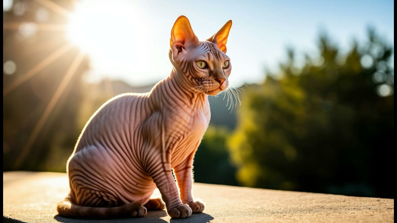 Загоревший котик