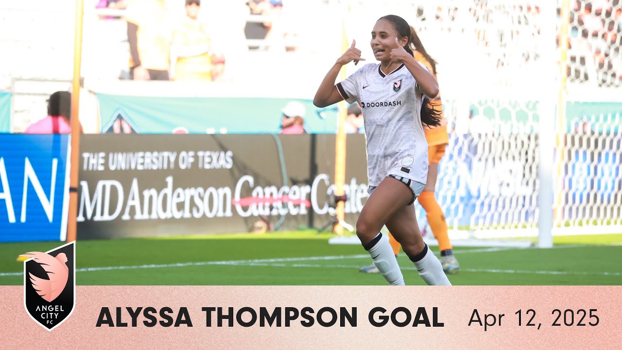 Angel City FC | Alyssa Thompson Goal | 04.12.25