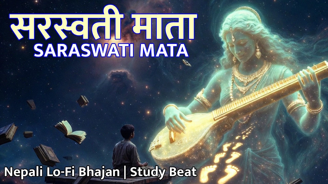 सरस्वती माता वन्दना | Saraswati Mata Lo-Fi Nepali Bhajan | Study Beat