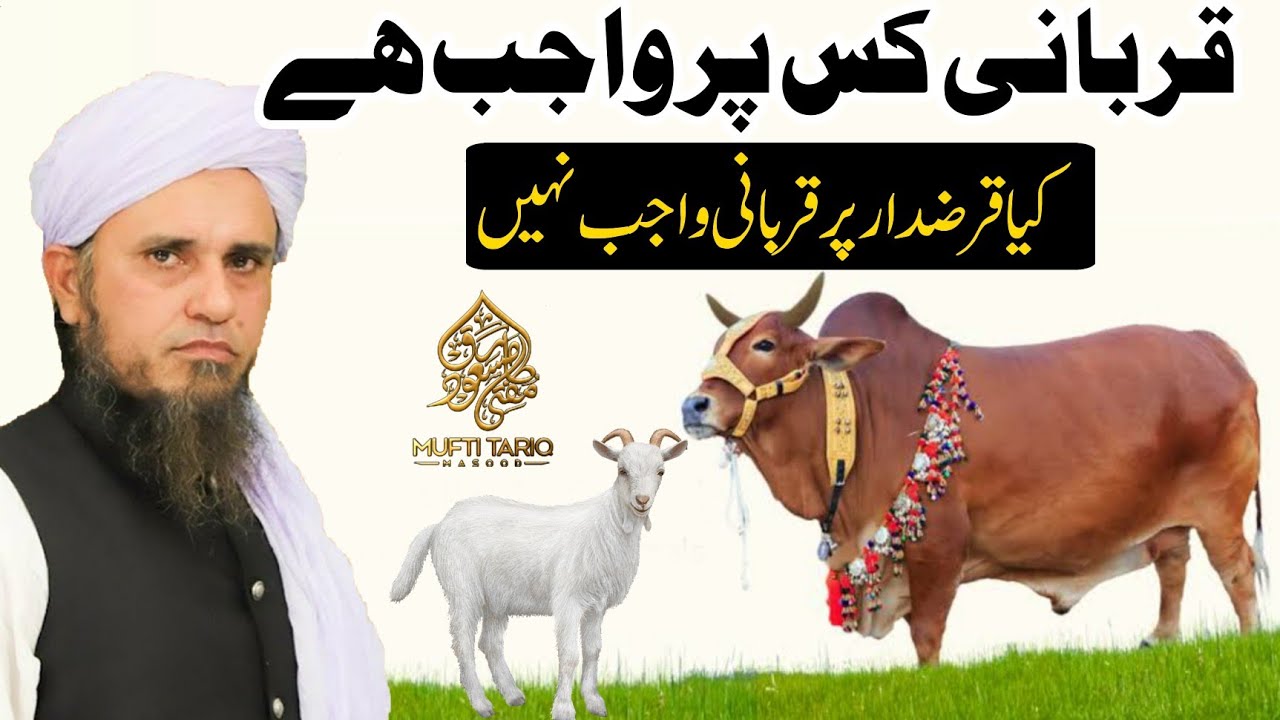 Qurbani Kis Par Wajib Hoti Hai | Mufti Tariq Masood | Islamic Views |