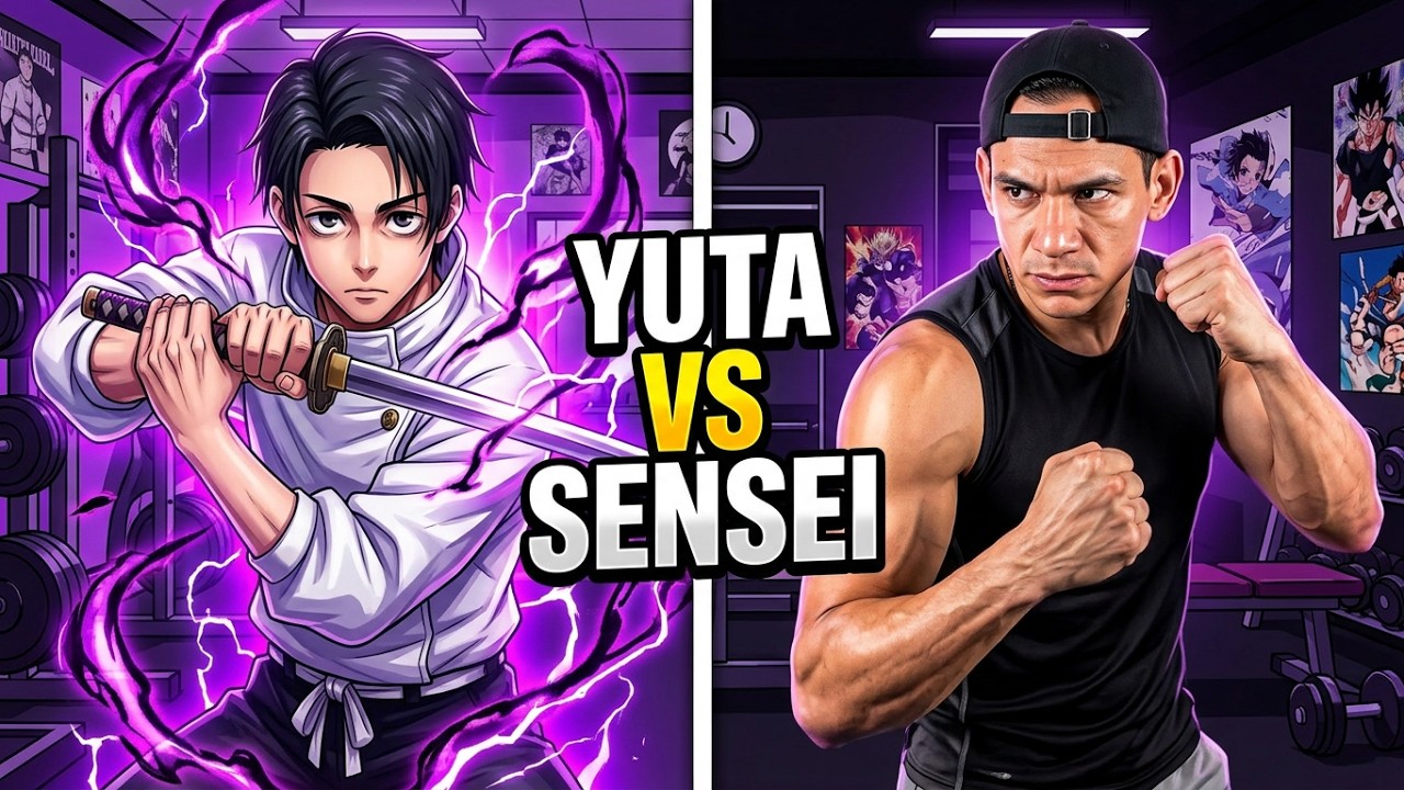 Você Aguenta o Treino de Yuta? 12 Min de Energia Amaldiçoada (Jujutsu Kaisen)