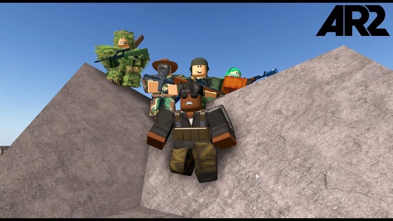 Играем в AR2 в Roblox часть 1