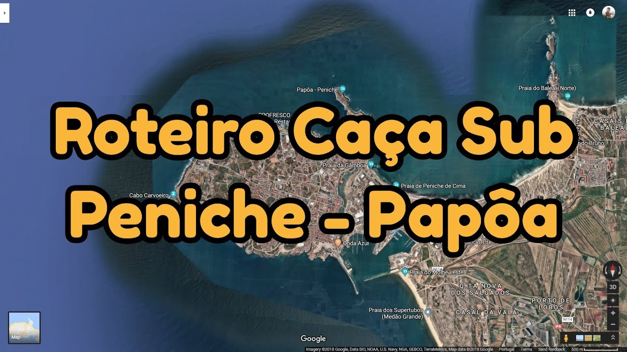 Roteiro de Caça Submarina - Peniche #1 - Papôa (Spearfishing Portugal)