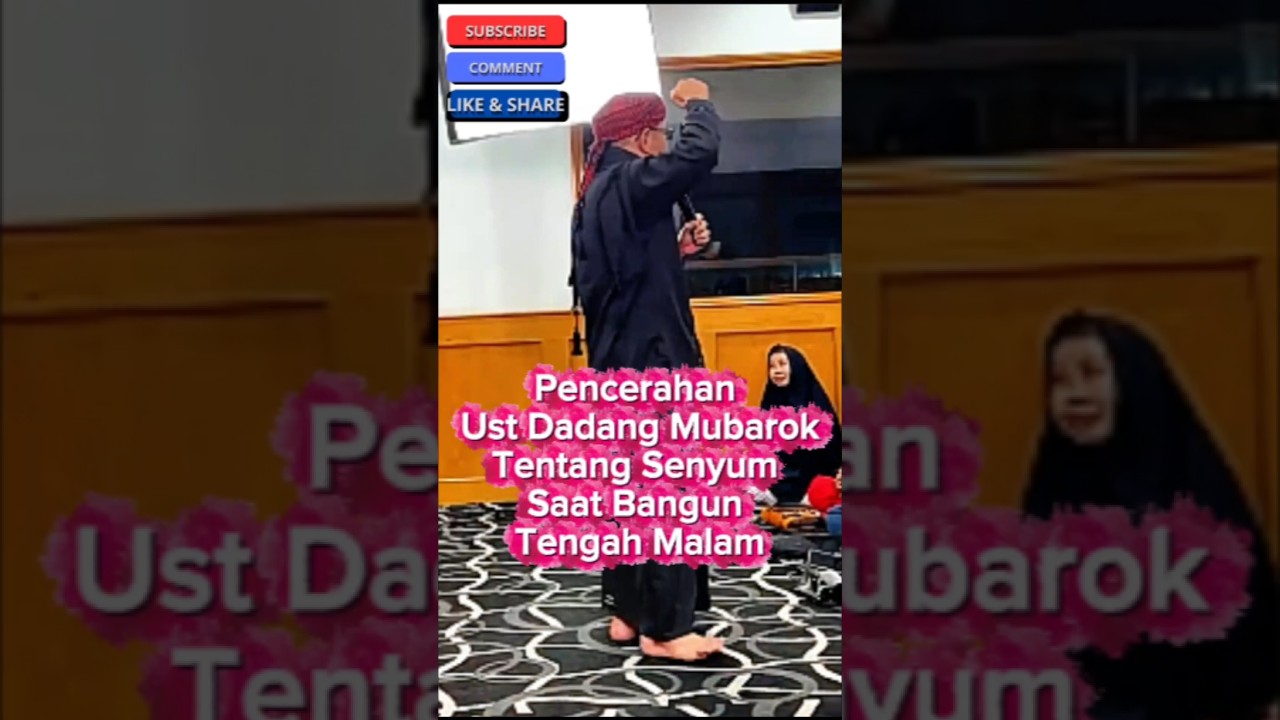 Tentang Senyum Saat Bangun Tengah Malam #rday #ilmukearifanlokal #hajidwisusanto