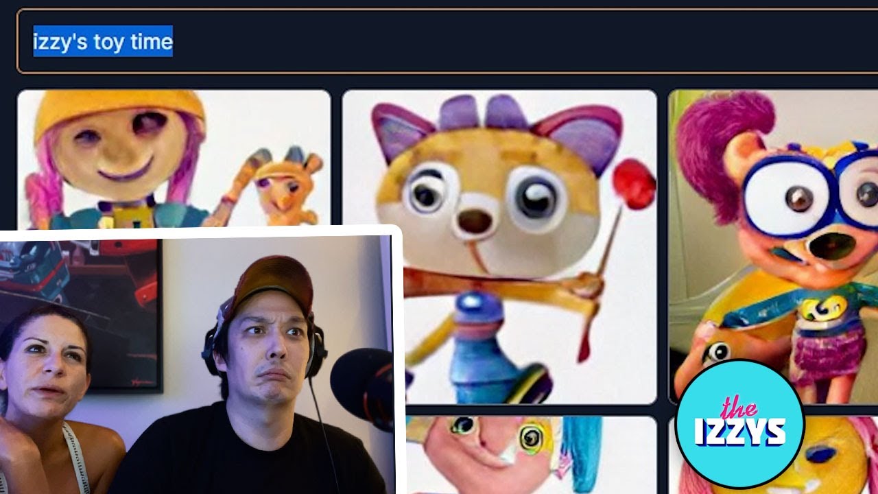 We Had AI Draw "Izzy's Toy Time" (BIG MISTAKE)