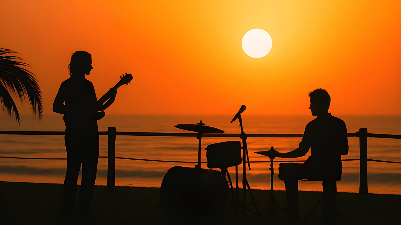 Nordic Sunrise in Dakar | World Music Fusion: Kora, Hardanger Fiddle, Deep House Chill & Nature