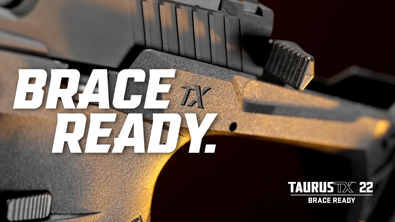 Будьте готовы: TaurusTX&trade; 22 Brace Ready