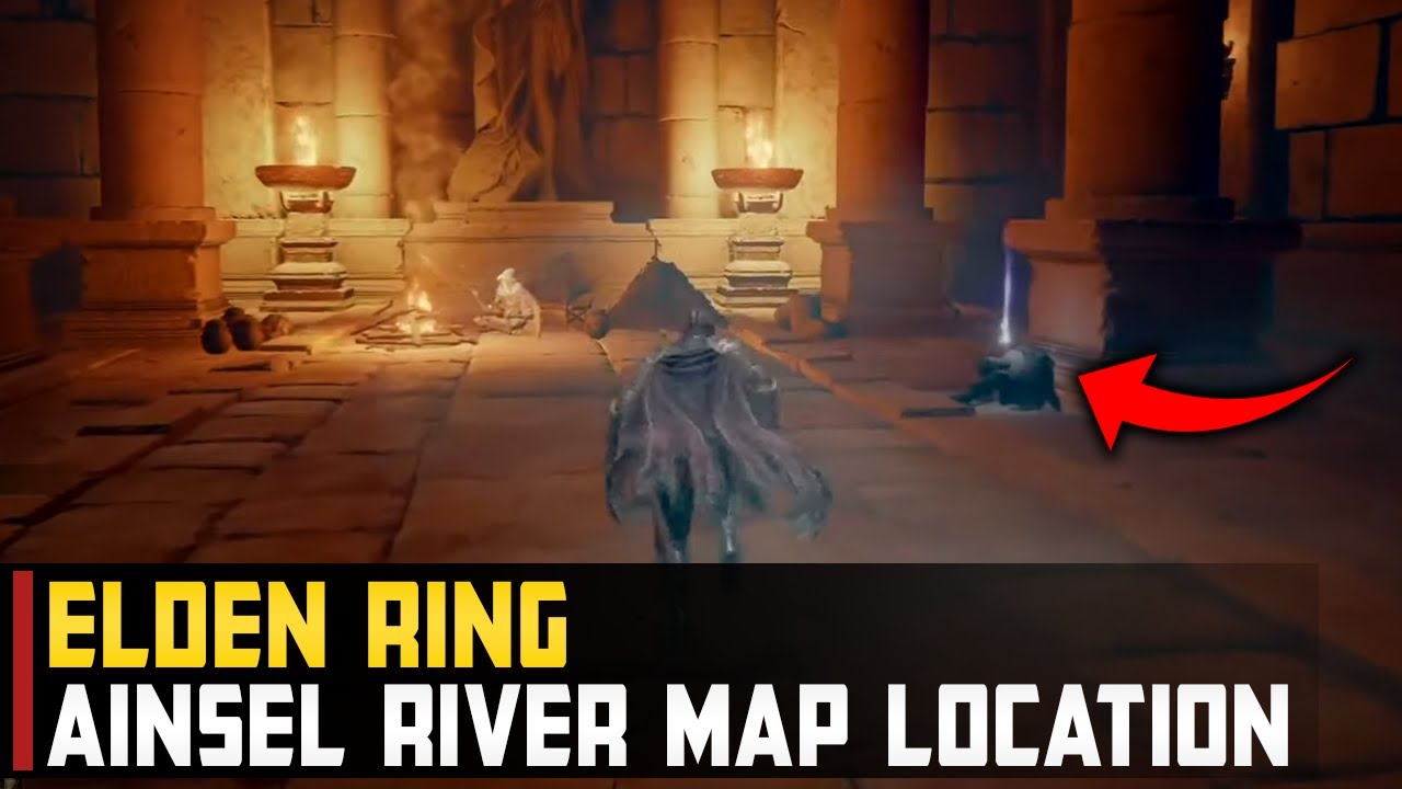 Ainsel River Map Location - Elden Ring