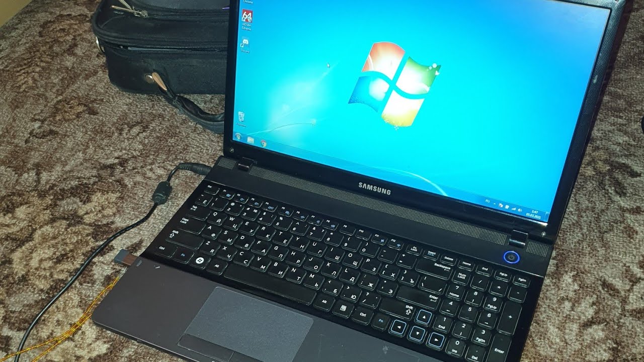 Samsung np305e5a с помойки - из утиля в идеал ч2 финал