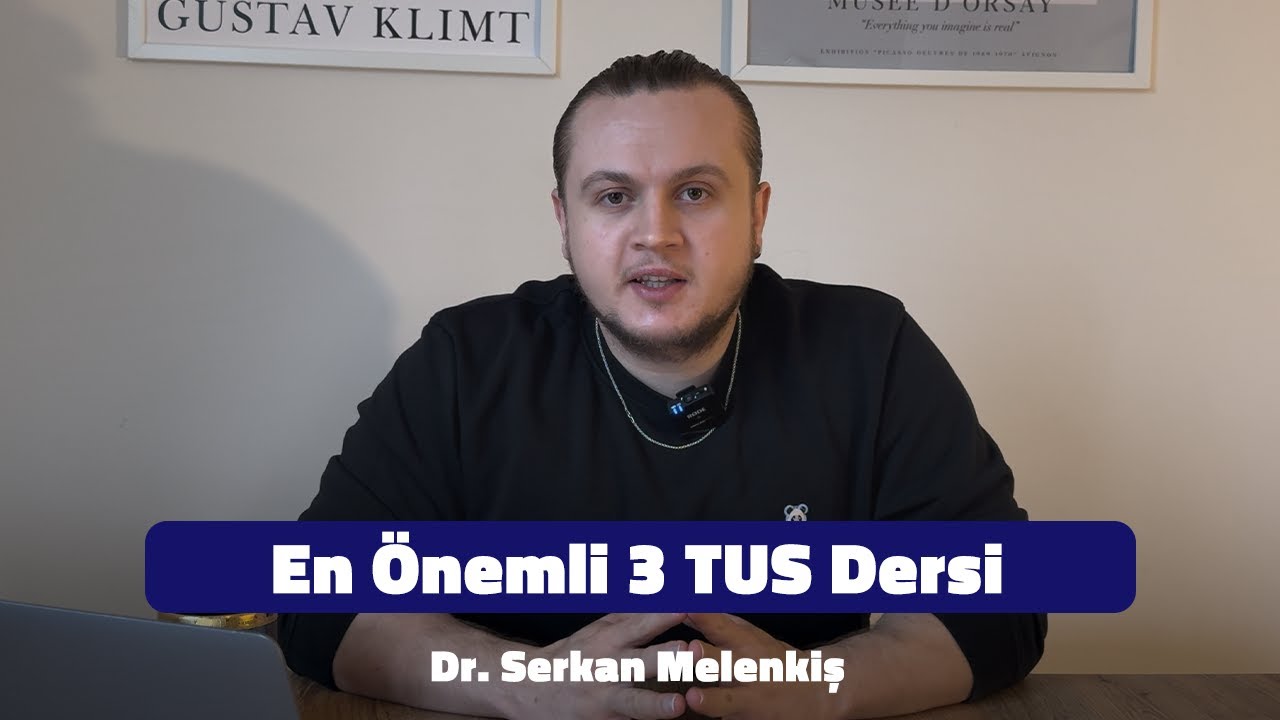 En &Ouml;nemli 3 TUS Dersi | Verimli &Ccedil;alışma