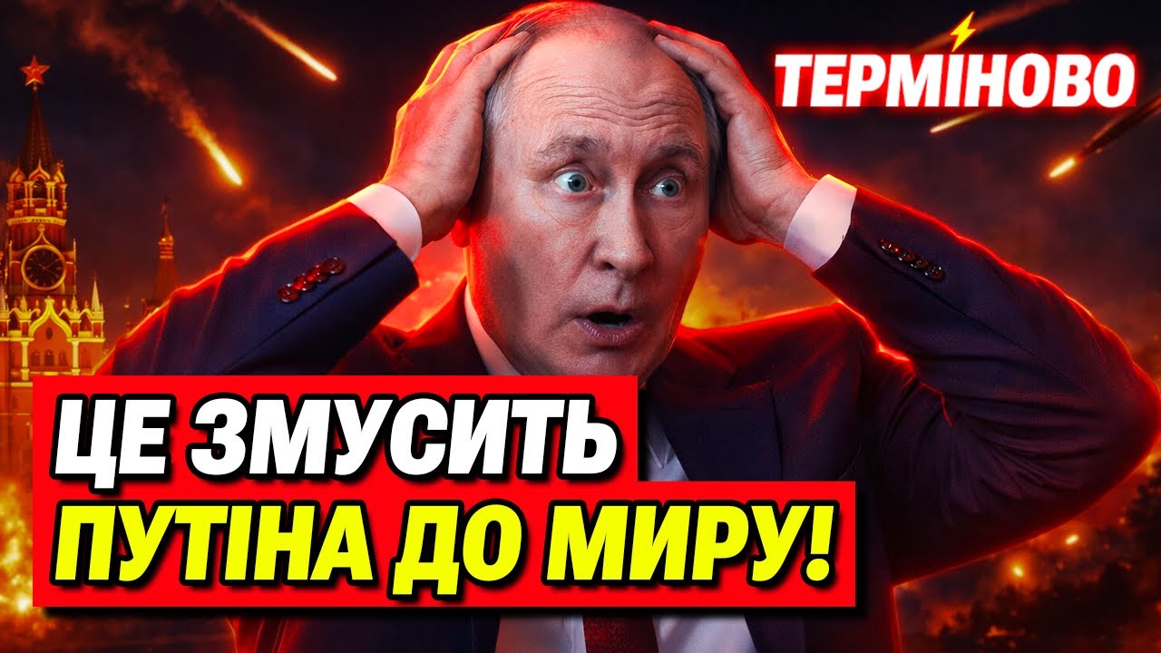 ⚡️У Путіна паніка! Це змусить Путіна підписати мирну угоду!
