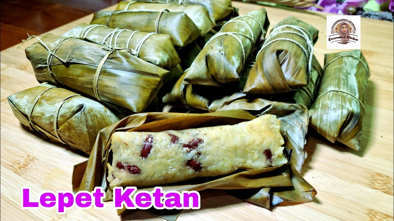Lepet Ketan Kacang Merah. Kenyal, Gurih. Nggak Cepat Basi.