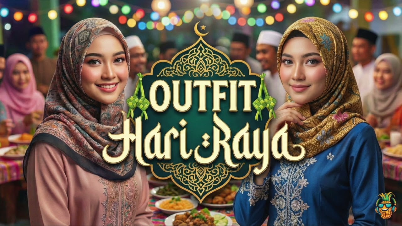OUTFIT HARI RAYA.. Cetar di hari yang fitri!